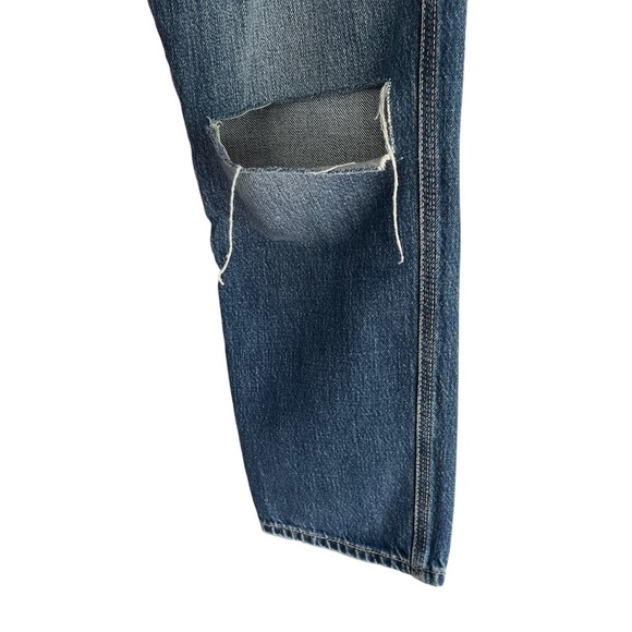 Frame Le Original High Rise Jeans in Kessler Rips - Picture 9 of 11